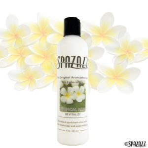 Spazazz 9 oz. elixir Tropical Rain - Nature Safe Spas